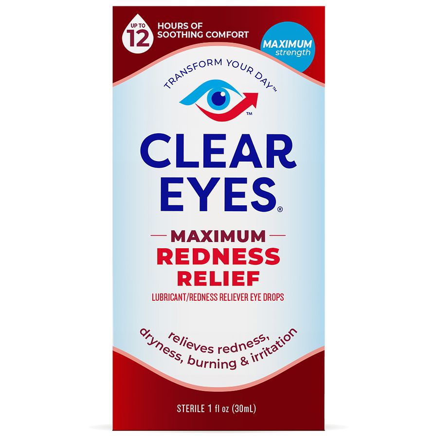Clear Eyes Maximum Redness Relief Eye Drops 1.0fl oz
