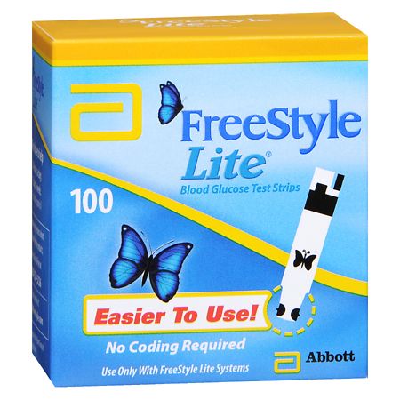 FreeStyle Lite Blood Glucose Test Strips