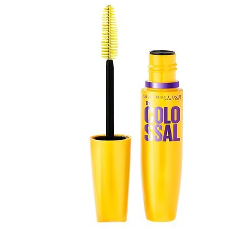 Maybelline Volum' Express The Colossal Washable Volumizing Mascara, Glam Black