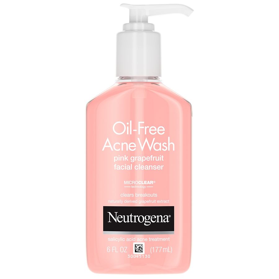 Neutrogena Oil-Free Pink Acne Facial Cleanser |