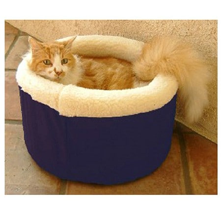 Majestic Pet Products Cat Cuddler Pet Bed 16 inch Blue