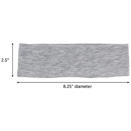 Scunci No Damage Classic Wide Knit Headwraps Pink, White, Grey and Black