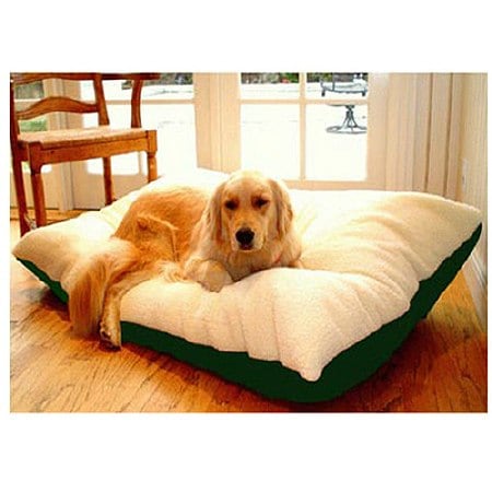 Majestic Pet Products Rectangle Pet Bed 42x60 inch Burgundy