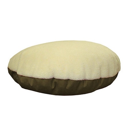 Majestic Pet Products Round Pet Bed 34 inch Khaki