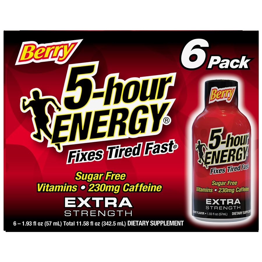5-Hour ENERGY Shot, Extra Strength Berry