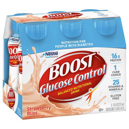 Boost Glucose Control Glucose Control Nutritional Drinks Creamy Strawberry