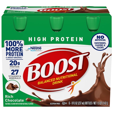 Boost High Protein Balanced Nutritional Drink Rich Chocolate
