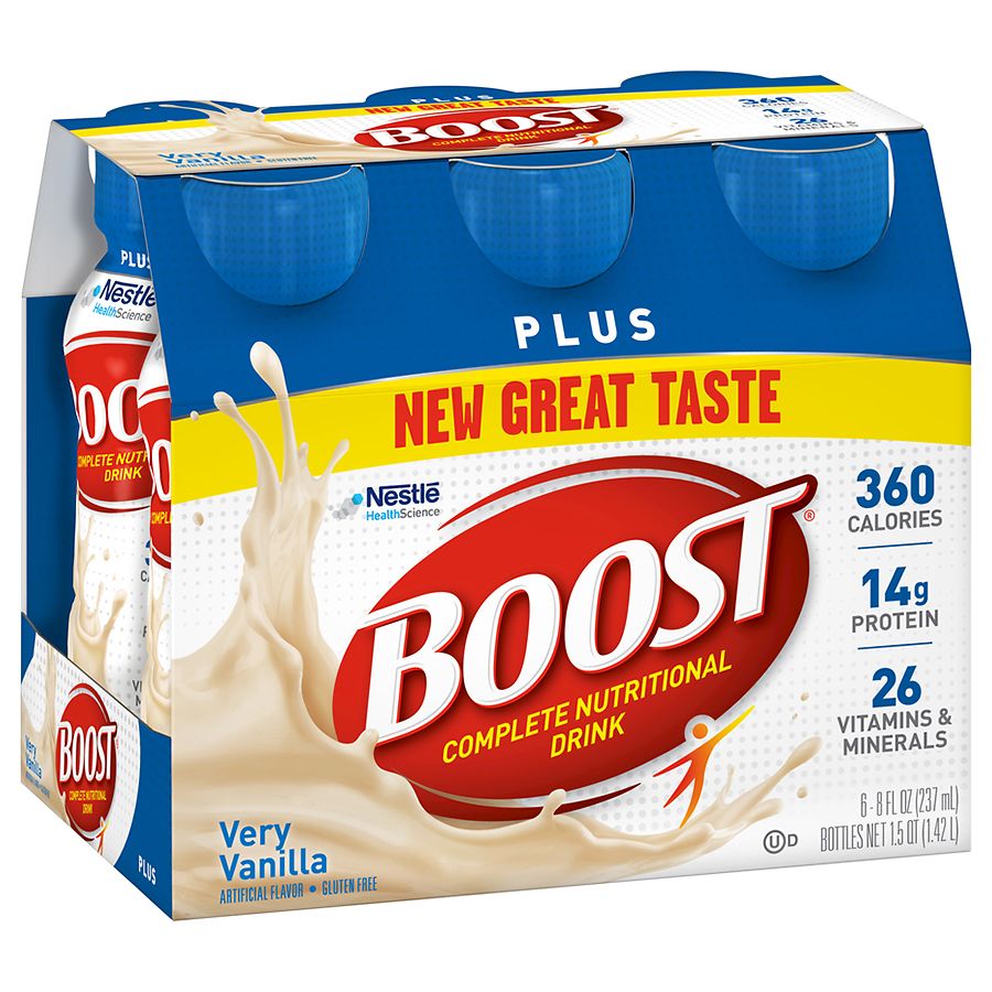  BOOST Original Nutritional Drink, Very Vanilla, 8 Fl