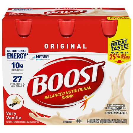 Boost Balanced Nutritional Drink Very Vanilla
