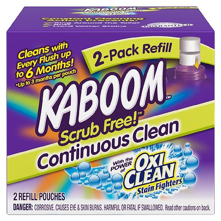 Kaboom Continuous Clean Toilet Cleaning Refill