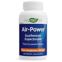 Nature's Way Air Power Guaifenesin | Walgreens