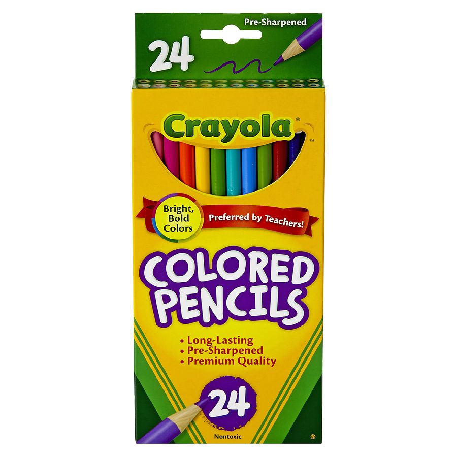 Colored Pencil 36 color Pre-Sharpened Pencils for Kids 1 Count (Pack of 36)