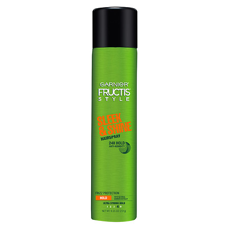 Garnier Fructis Style Sleek and Shine Anti-Humidity Hairspray, Ultra Strong Hold
