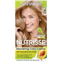 Garnier Nutrisse Nourishing Hair Color Creme, 82 Champagne Blonde ...