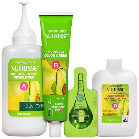 Garnier Nutrisse Ultra Color Nourishing Bold Permanent Hair Color Creme, B3 Golden Brown