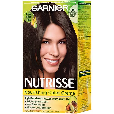 Garnier Nutrisse Nourishing Hair Color Creme - 434 Deep Chestnut Brown  (Chocolate Chestnut) - Shop Hair Color at H-E-B