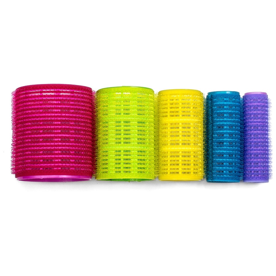 Conair Classic Self-Grip Rollers in Various Sizes Neon Colors