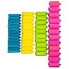 Conair Foam Self-Fastening Multi-Size Hair Rollers Neon Colors-0