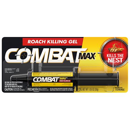 Combat Max Roach Killing Gel for Indoor and Outdoor Use