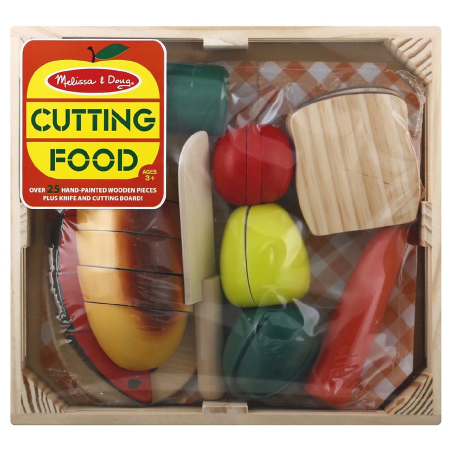 Melissa and cheap doug cutting food