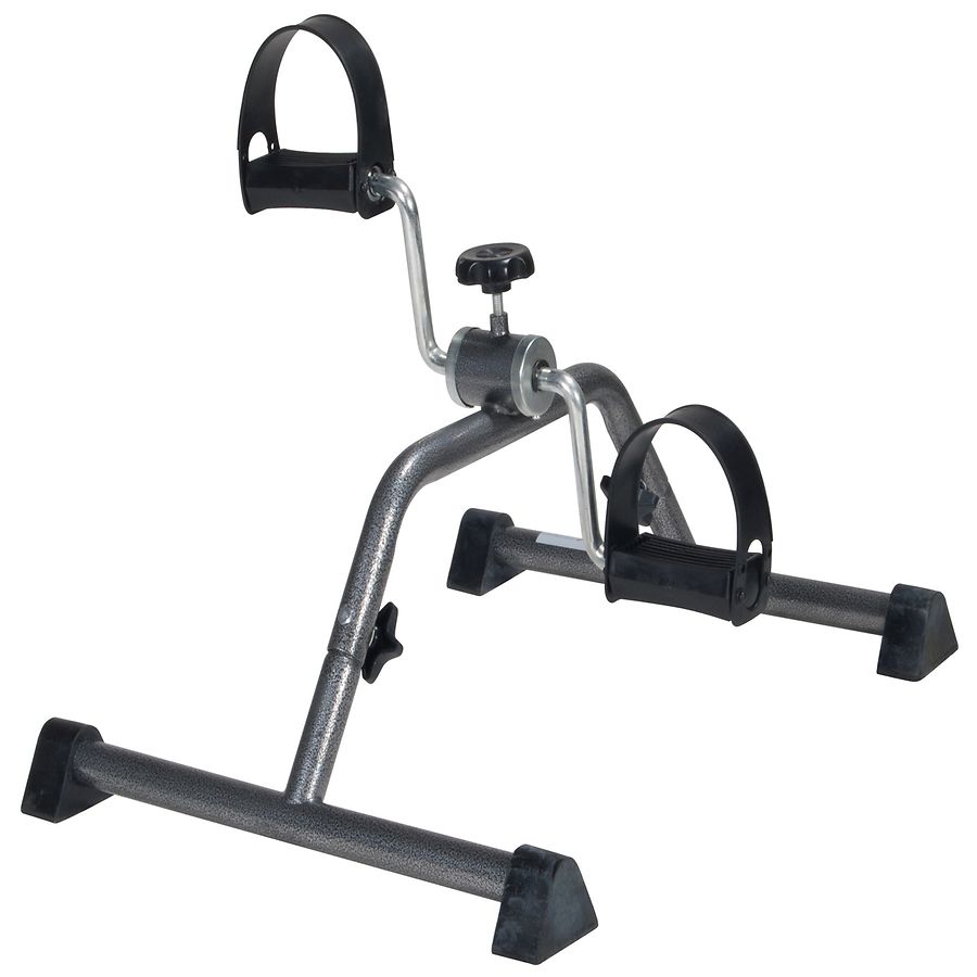 Drive Medical Exercise Peddler with Attractive Silver Vein Finish ...