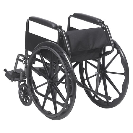 Drive Medical Silver Sport 1 Wheelchair with Full Arms and