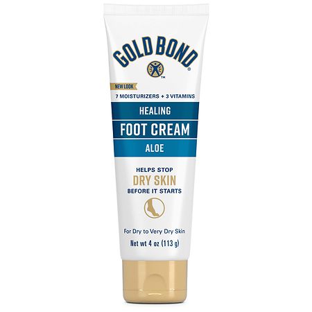 Gold Bond Healing Foot Cream, With Aloe