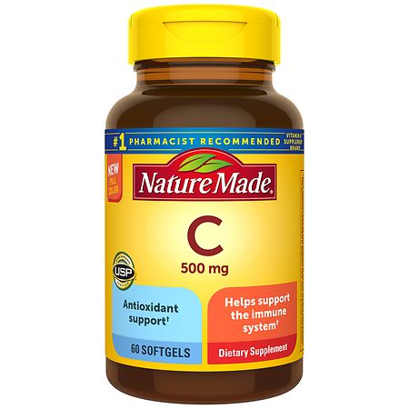 Nature Made Vitamin C 500 mg Softgels