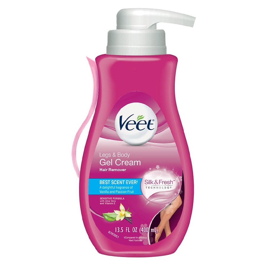 Veet Gel Hair Remover Cream, Sensitive Formula | Walgreens