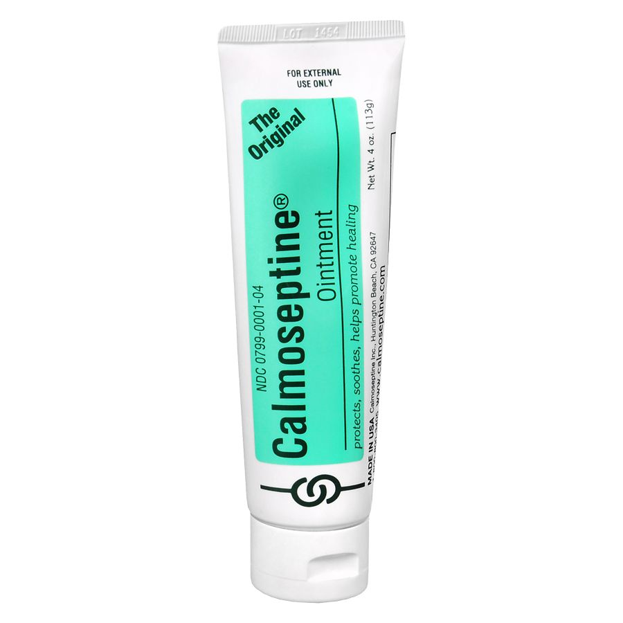 Calmoseptine Ointment to Prevent  Heal Skin Irritations 4.0oz Walgreens