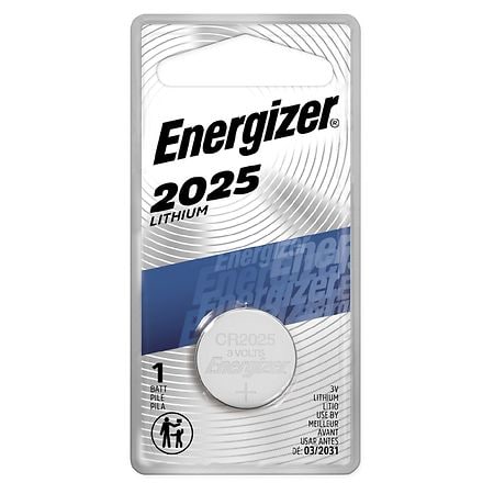 Energizer Watch Electronic 2025 Batteries, 3V Lithium Coin 2025, 3V