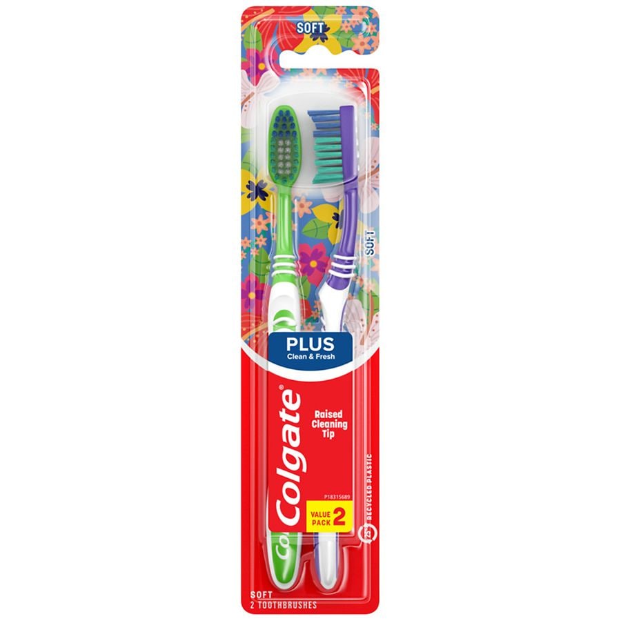 Colgate Full Head Adult Toothbrush, Soft Soft | Walgreens