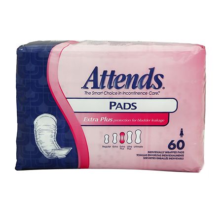 Attends Light Pads, Individually Wrapped Extra Plus