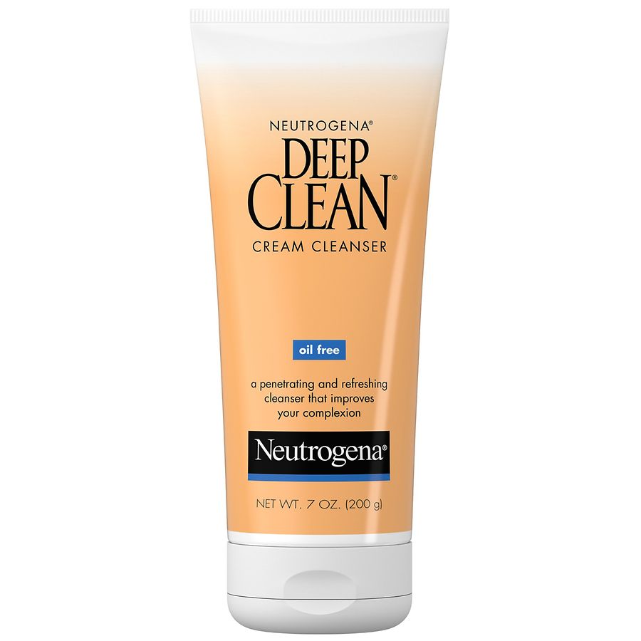 Neutrogena Deep Clean Oil-Free Daily Facial Cream Cleanser