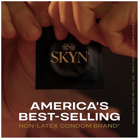 skyn non-latex lubricated condoms 12 count SKYN Original Non-Latex Condoms 12.0ea