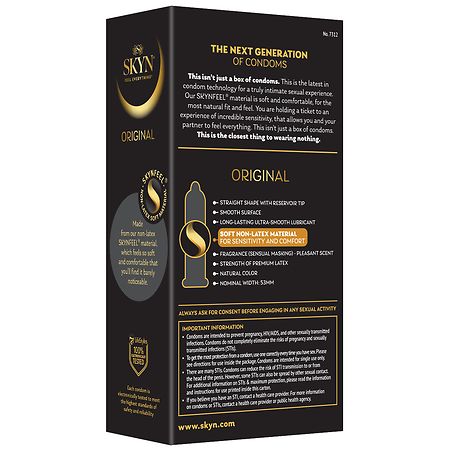 SKYN Original Non-Latex Condoms 12.0ea