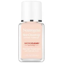 Neutrogena SkinClearing Oil-Free Liquid Makeup, Natural Ivory | Walgreens