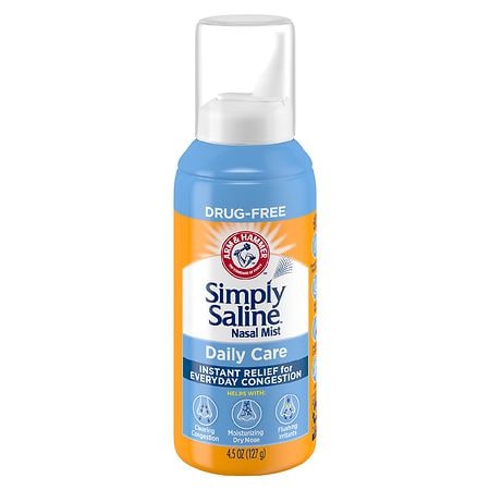 Simply Saline Nasal Mist Instant Relief for Everyday Congestion
