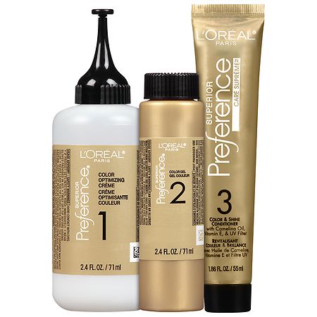 L'Oreal Paris Superior Preference Permanent Hair Color, Ultimate Black 1