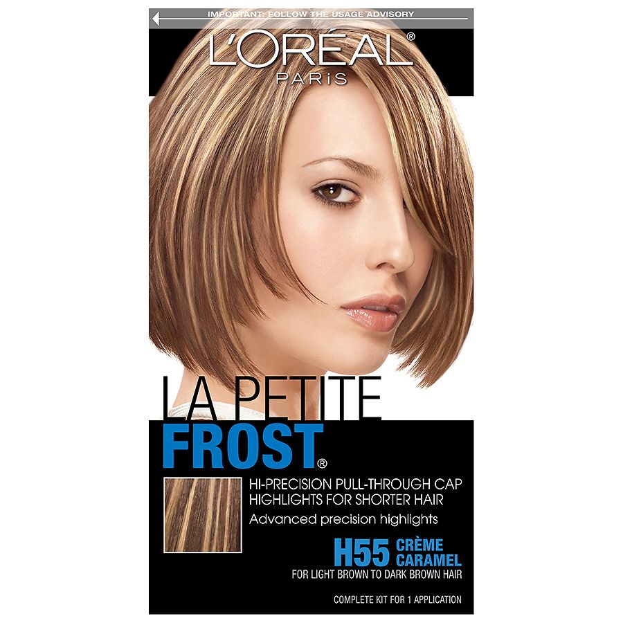 L'Oreal Paris La Petit Frost Cap Hair Highlights For Shorter Hair, H55  Creme Caramel | Walgreens