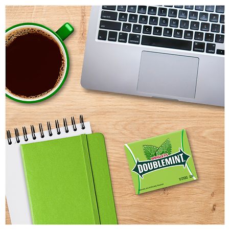 Wrigley's Doublemint Chewing Gum 5 Pcs - 40 Pack, 5 Pcs/ 40 Pack