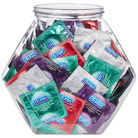 Durex Natural Latex Condoms Variety Bowl