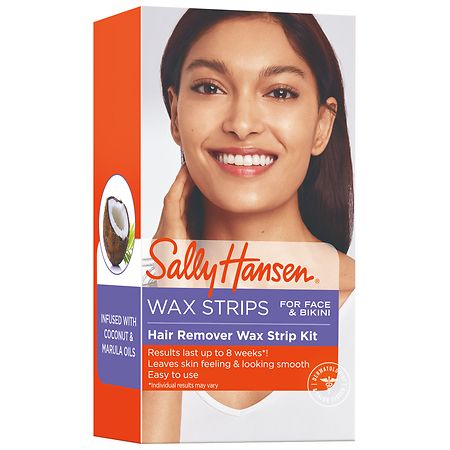 Sally Hansen Hair Remover Wax Strip Kit | Walgreens