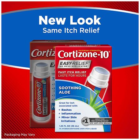 Cortizone 10 Maximum Strength Anti-Itch Liquid With Aloe
