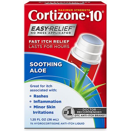 Cortizone 10 Maximum Strength Anti-Itch Liquid With Aloe