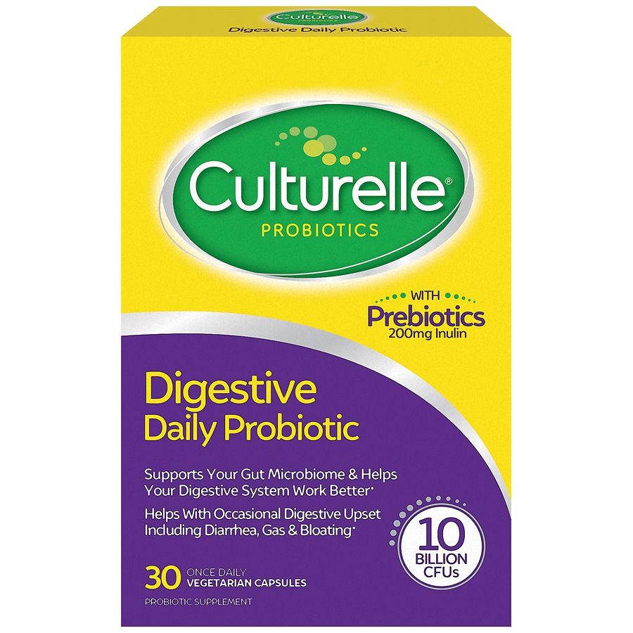 Culturelle Daily Probiotic Capsules for Men and Women