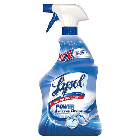 Lysol Power Bathroom Cleaner Spray Island Breeze