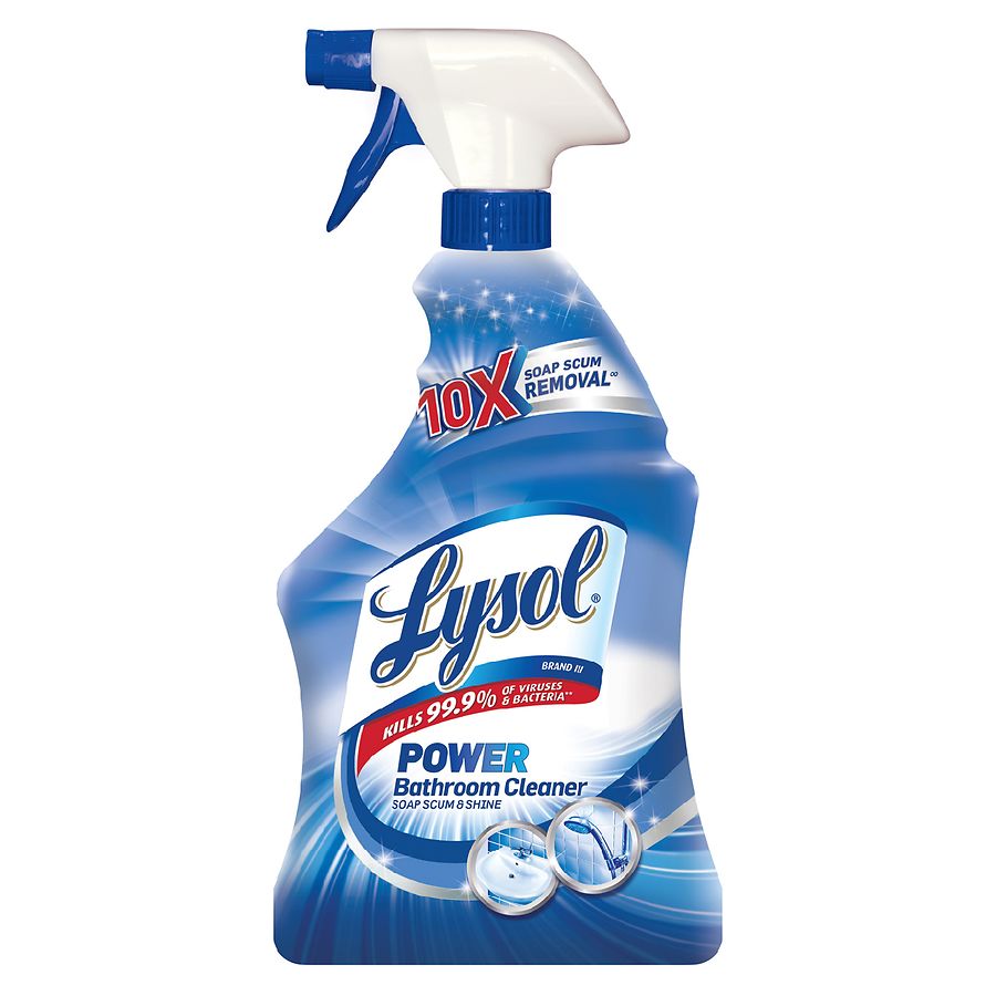Lysol Power Bathroom Cleaner Spray Island Breeze