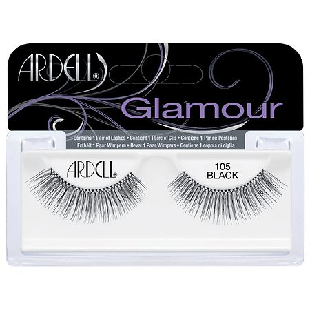 Ardell Glamour Lashes 105 Style 105 Black