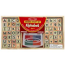 Melissa & Doug Alphabet Stamp Set | Walgreens